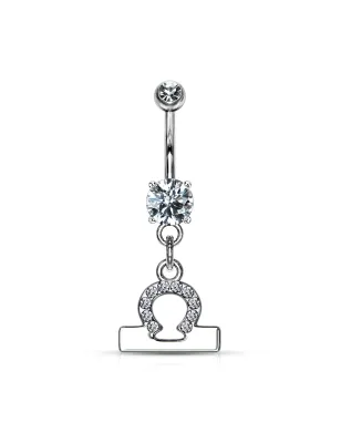 Piercing nombril signe astrologique Balance