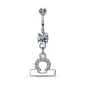 Piercing nombril signe astrologique Balance