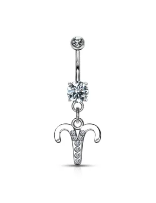 Piercing nombril signe astrologique Bélier