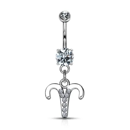 Piercing nombril signe astrologique Bélier