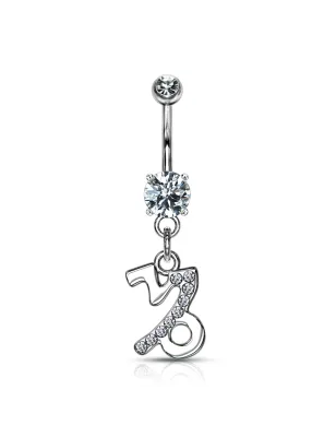 Piercing nombril signe astrologique Capricorne