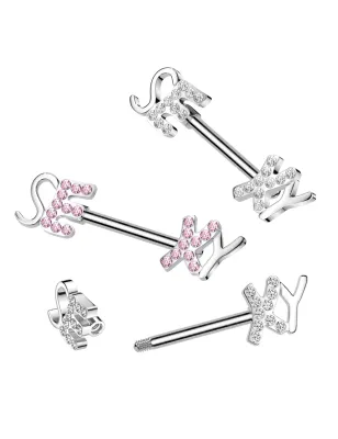 Piercing téton sexy strass