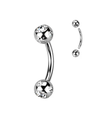 Piercing arcade serti de Multiples Strass