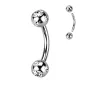 Piercing arcade serti de Multiples Strass