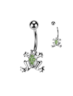 Piercing nombril Grenouille Acier chirurgical