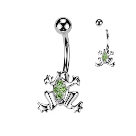 Piercing nombril Grenouille Acier chirurgical