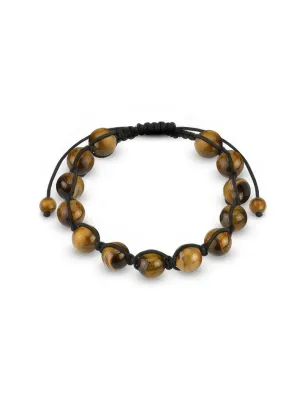 Bracelet Shamballa avec billes Oeil de tigre