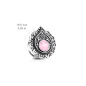 Piercing tunnel filigrane opalite rose larme