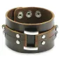 Bracelet homme cuir marron ceinture