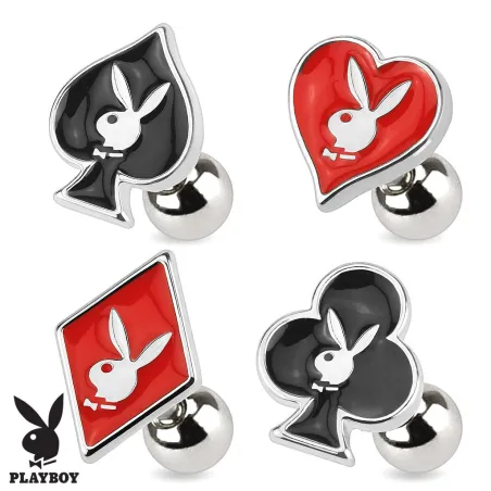 Piercing cartilage Playboy cartes