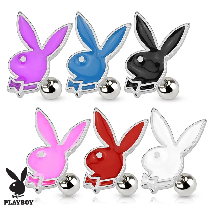 Piercing cartilage lapin Playboy