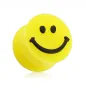 Piercing plug silicone smiley