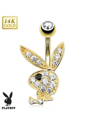 Piercing nombril Playboy Or 14K