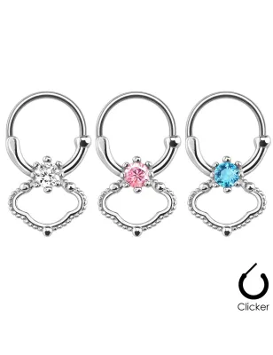 Piercing septum zircon