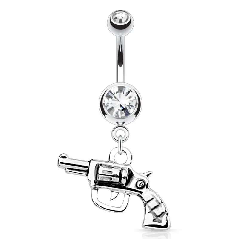 Piercing nombril revolver