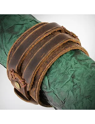 Bracelet Homme en Cuir Marron Ceinture