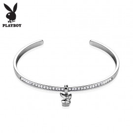Bracelet Playboy ajustable strass