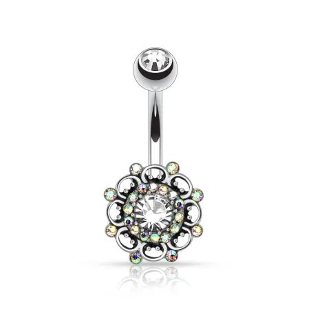 Piercing nombril broche vintage