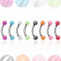 Piercing arcade Billes acrylique Candy