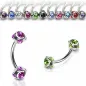 Piercing arcade serti de Multiples Strass