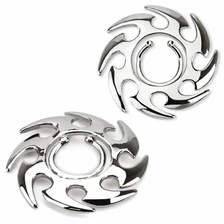 Faux piercing téton tourbillon