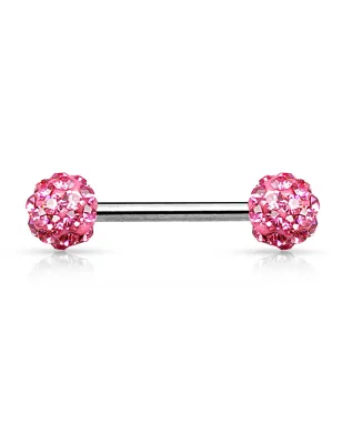 Piercing téton crystal