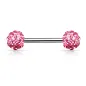 Piercing téton crystal