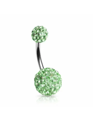 Piercing nombril Crystal Swarovski