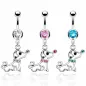 Piercing nombril Pendentif Chiot