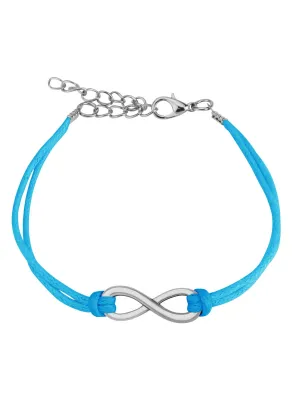 Bracelet similicuir symbole infini