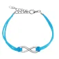 Bracelet similicuir symbole infini