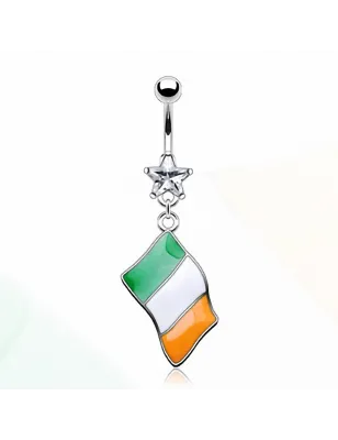 Piercing nombril Drapeau Irelande