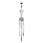 Piercing nombril carillon