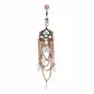 Piercing nombril vintage chandelier