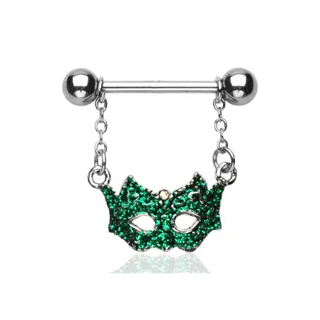 Piercing téton Masque Bal Masqué - Bijou Piercing Téton