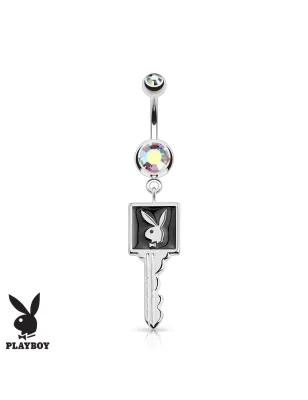 Piercing nombril Playboy clef