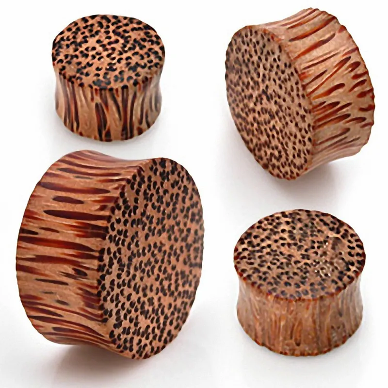 Piercing Plug Organique Bois de Coco