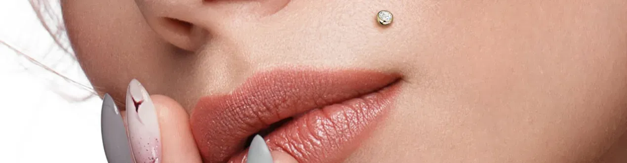 Piercing Labret Or - Achat | Vente de Piercing Labret en Or pour Lèvre