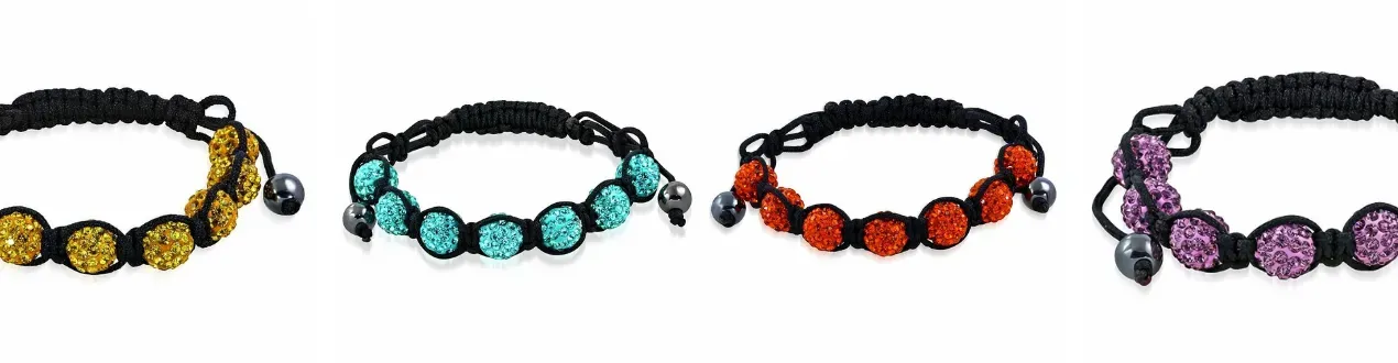 Bracelet shamballa - Vente bracelet shamballa pas cher | Piercing Street