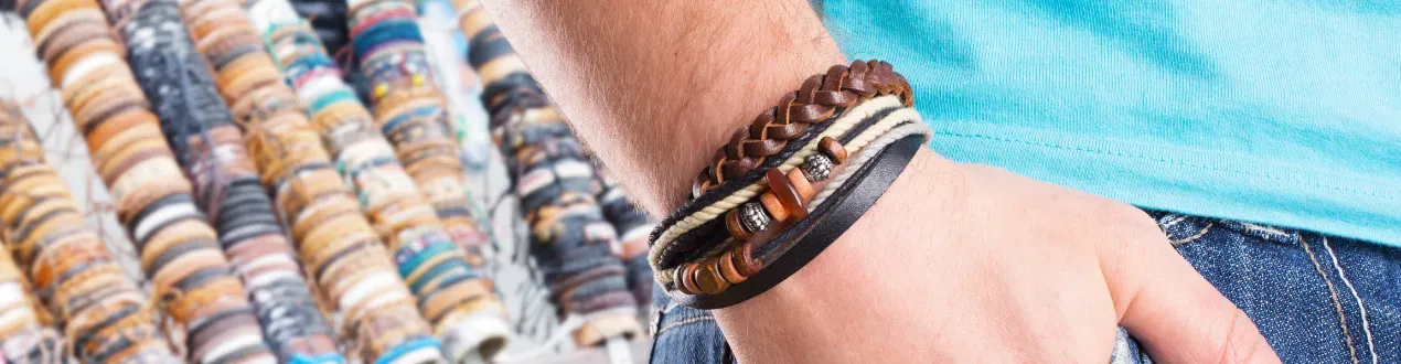 Bracelet Cuir pour femmes - Pas cher | Livraison gratuite dès 20 €