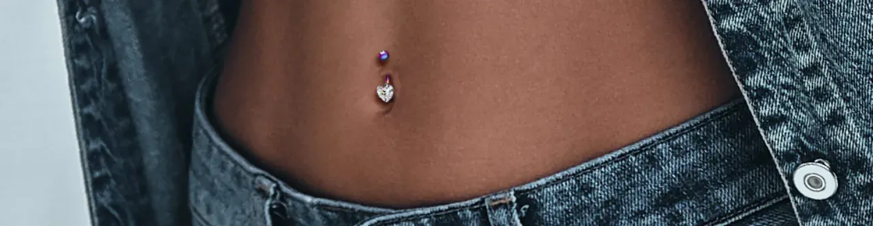 Piercing Nombril Titane Anodisé - Achat | Vente Piercing pour Nombril