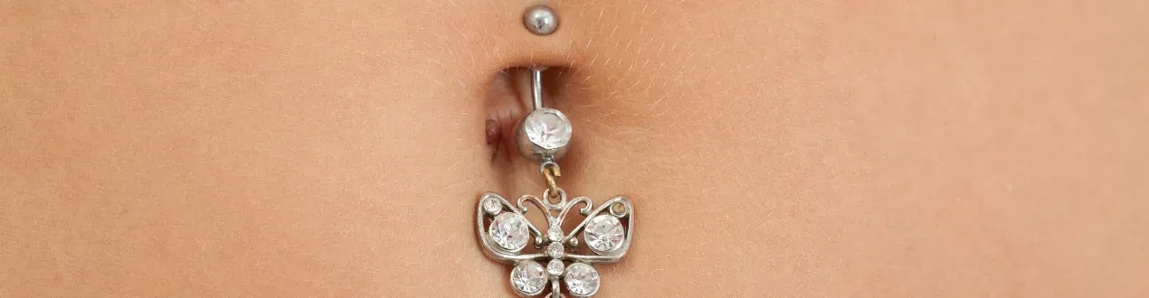 Piercing Nombril Papillon - Achat | Vente Piercing Pendentif Papillon