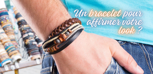 Bracelets en cuir pour hommes et femmes