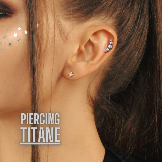 Piercing en Titane ASTM F136